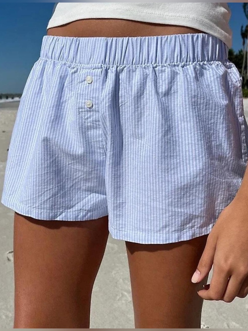 Brandy Melville Striped shorts